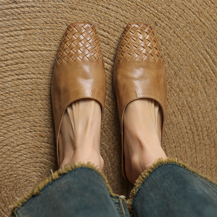 Elara™ | Mules de cuero elegantes