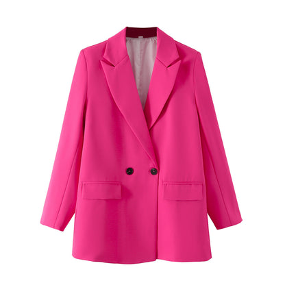 Valerique – Women’s Double Breasted Blazer