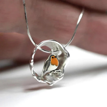 Robin Embrace Necklace