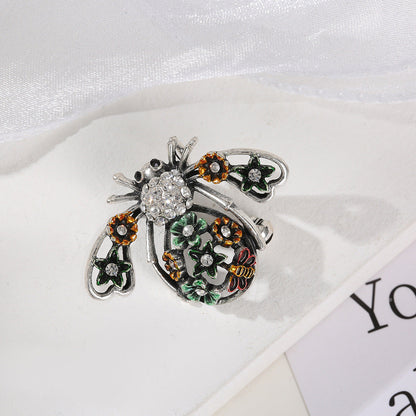 Women's Bee Pearl Brooch Insect High-grade Niche Brooches
