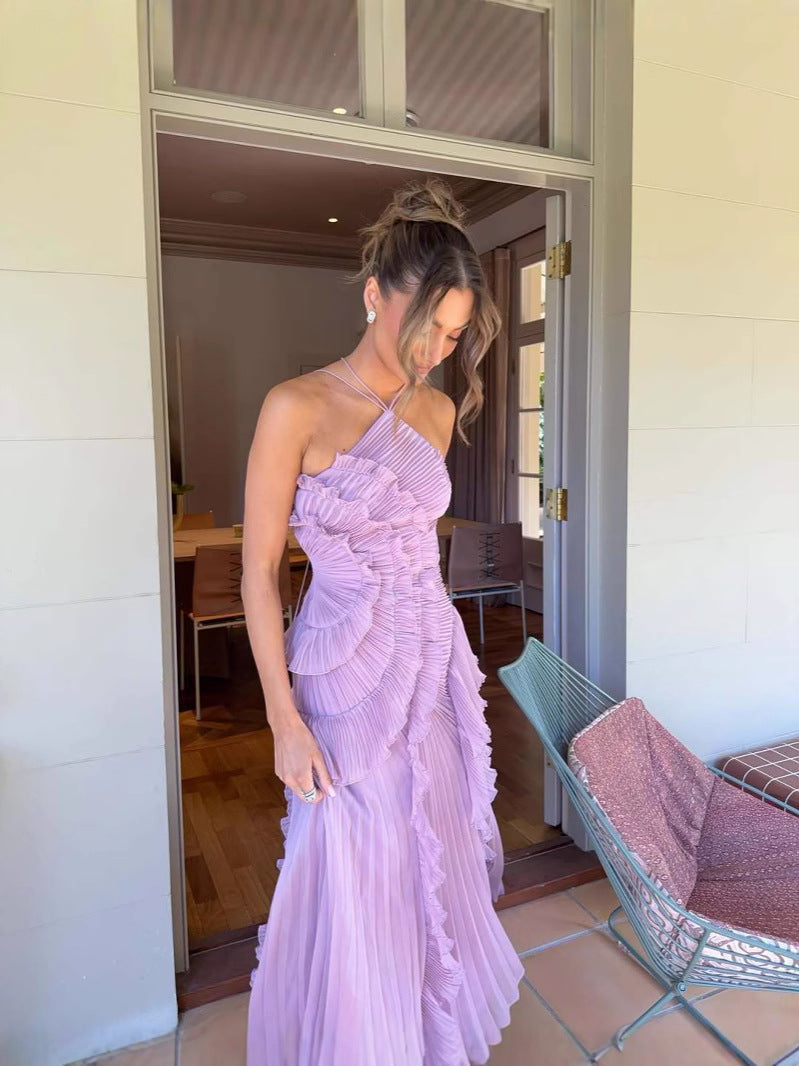 Kaye - Elegantes Rüschen Kleid