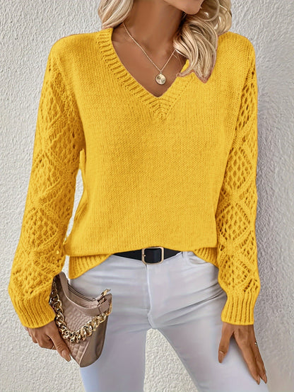 ELORA | V-neck jumper