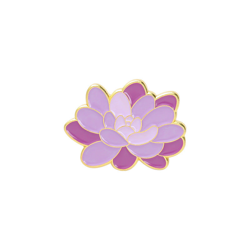 Lily Series Style Brooch Chest Paint Brooches