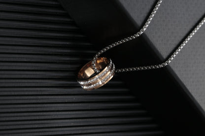 Men's Simple Sweater Chain Couple Accessories Niche Female Titanium Necklaces