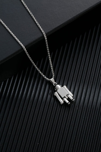 Men's Simple Sweater Chain Couple Accessories Niche Female Titanium Necklaces