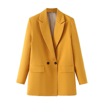 Valerique – Women’s Double Breasted Blazer