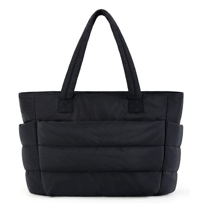 Women's Quilted Tote Bag – Spacious and Elegant Laptop Compartment