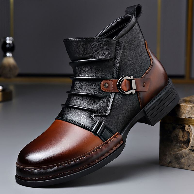 Éclat Boutique | Bottines en cuir