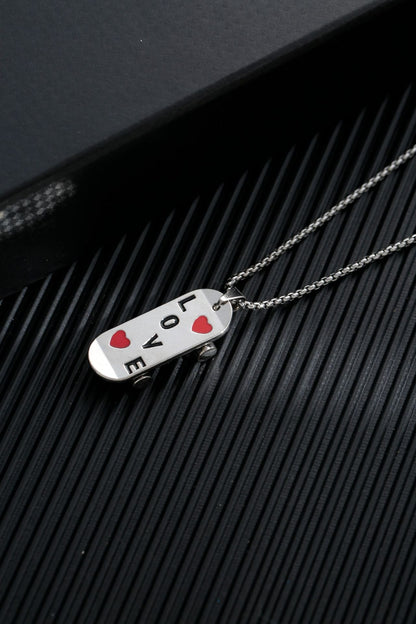 Men's Simple Sweater Chain Couple Accessories Niche Female Titanium Necklaces