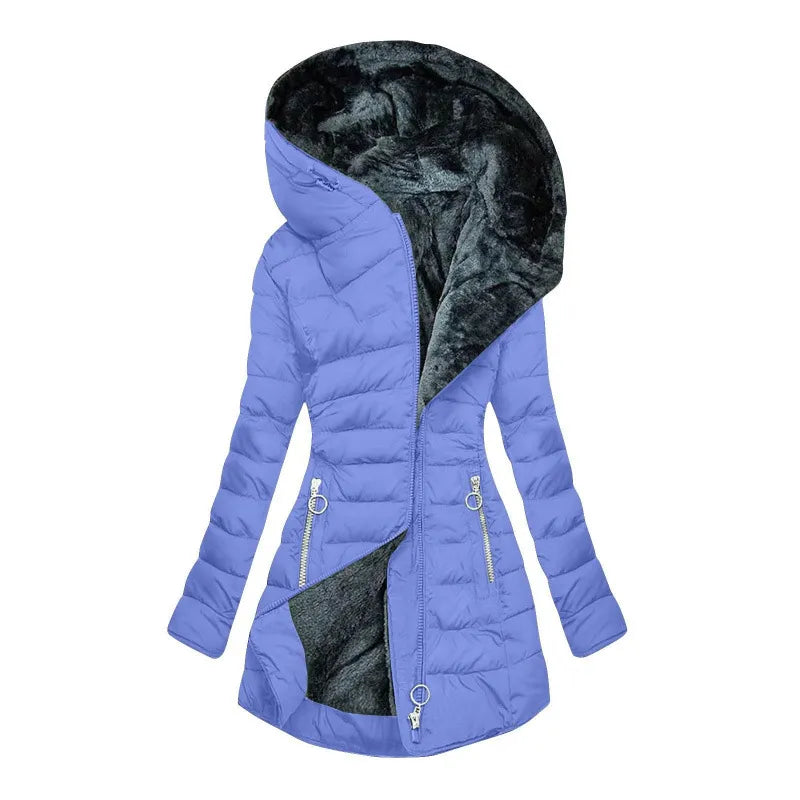 Giulia – Veste en Duvet d'Hiver avec Capuche