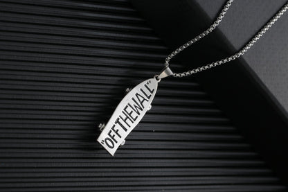 Men's Simple Sweater Chain Couple Accessories Niche Female Titanium Necklaces