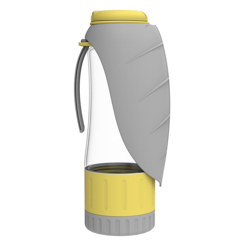 TravelPaws™ – 2-in-1 Trink- & Futterflasche für Hunde