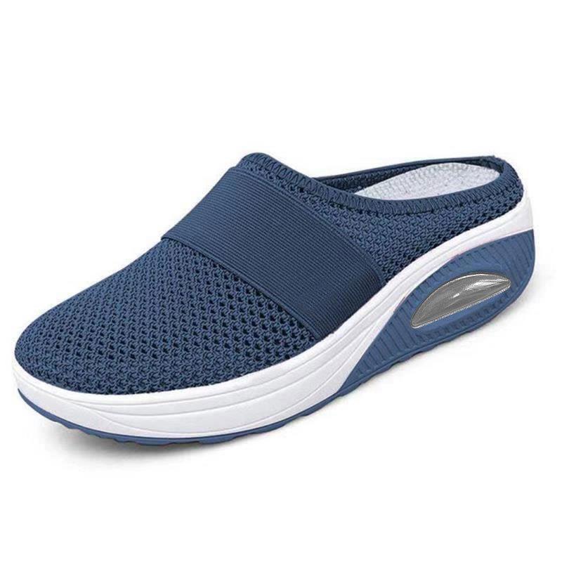DONNA | Zuecos ortopédicos transpirables sin cordones