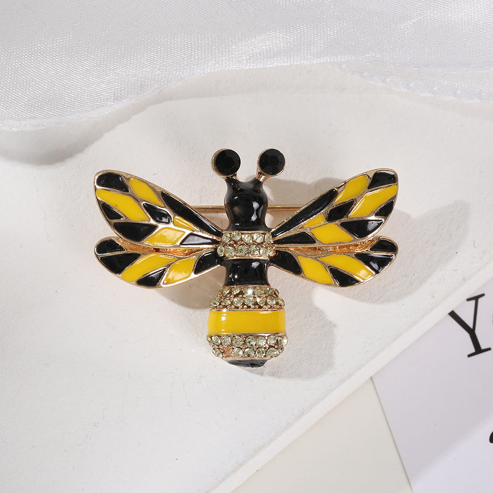 Women's Bee Pearl Brooch Insect High-grade Niche Brooches