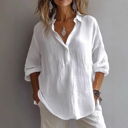 Lovise - Avslappa Eleganse Bluse