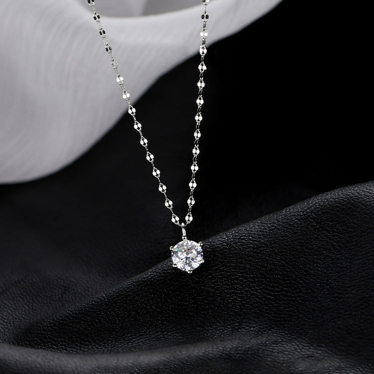 Women's Luxury Eight Hearts Arrows Diamond Collar Necklaces