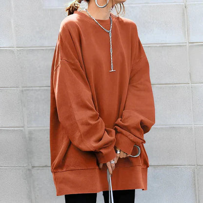 Ava - Pull oversize à manches longues