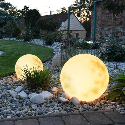 Venkovní Zahradní Světla ve Tvaru Měsíce | LED Dekorativní Lampy