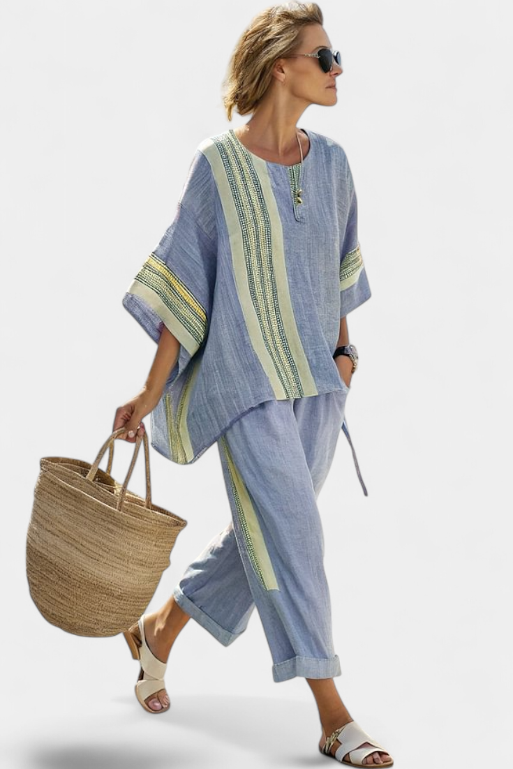 Elowric | Lavender Linen Set