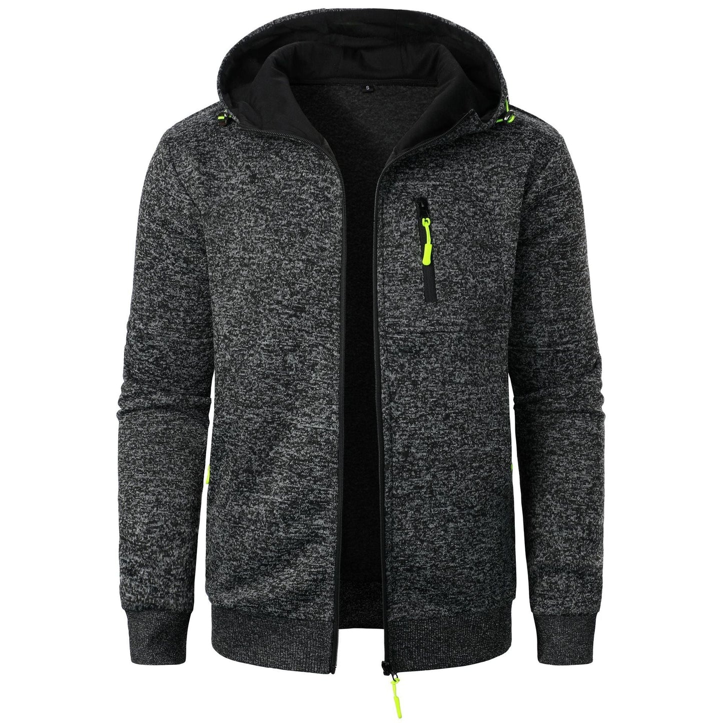Men’s Patterned Zip Hoodie – Comfortable Breathable Stylish Casual Everyday Layering Wear