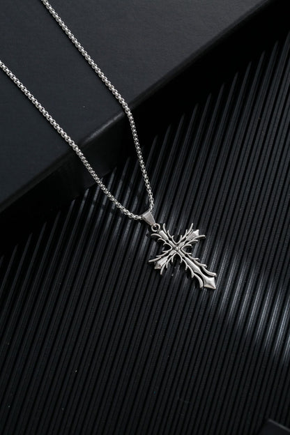 Men's Simple Sweater Chain Couple Accessories Niche Female Titanium Necklaces