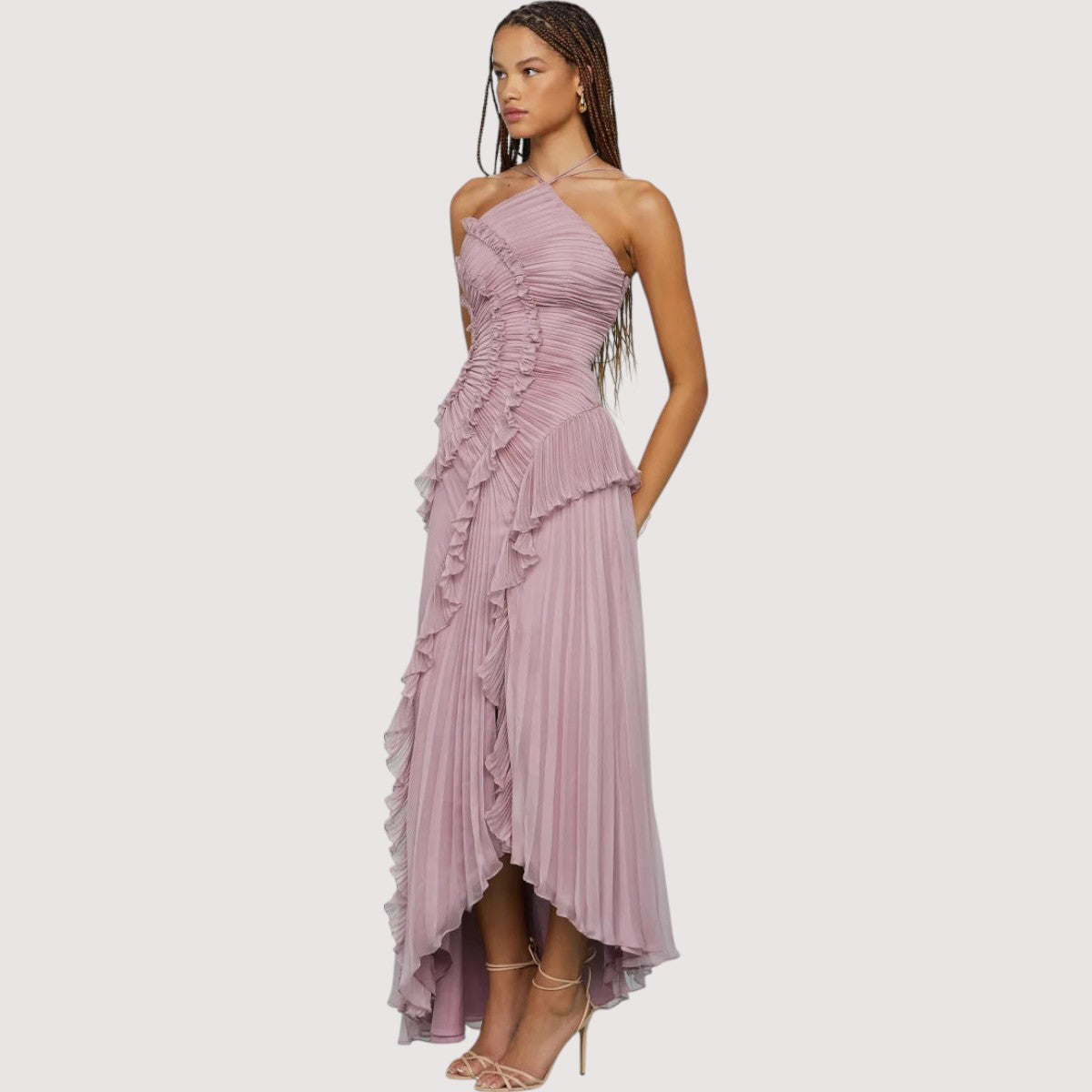 Gina™ | Fliederfarbenes Kleid