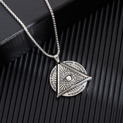Men's Simple Sweater Chain Couple Accessories Niche Female Titanium Necklaces
