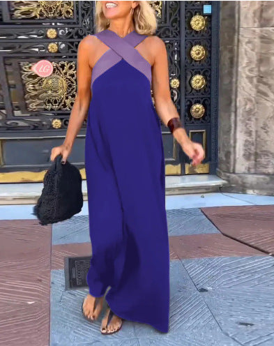 KATE™ - Maxi Dress With Crossed Neckline