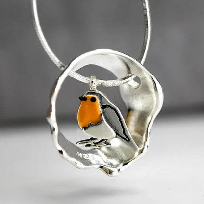 Robin Embrace Necklace