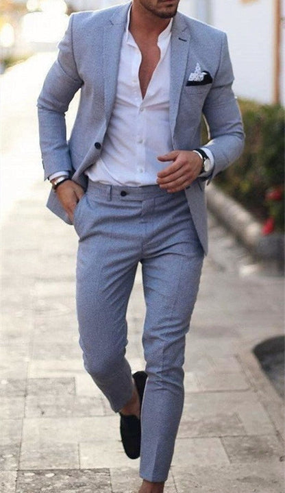 Lucerion – Men’s Slim Fit Two Piece Suit