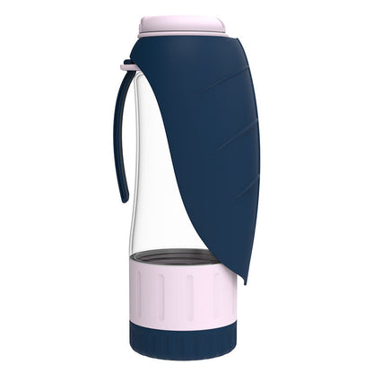 TravelPaws™ – 2-in-1 Trink- & Futterflasche für Hunde