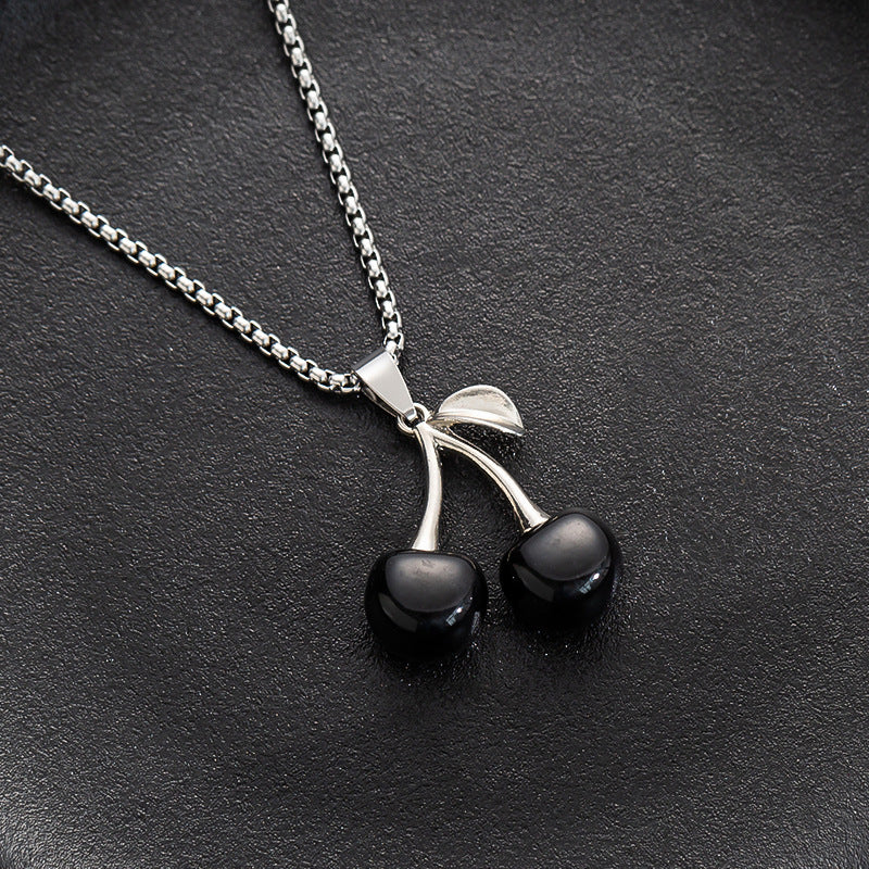 Men's Simple Sweater Chain Couple Accessories Niche Female Titanium Necklaces