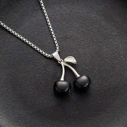 Men's Simple Sweater Chain Couple Accessories Niche Female Titanium Necklaces