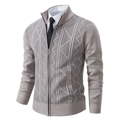 Ravix – Men’s Zip Front Sweater
