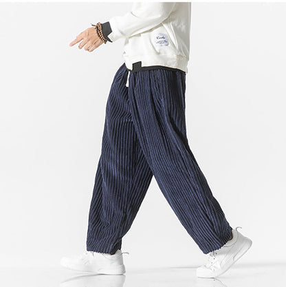 Kaviro | Vintage Cordhose mit Lockerem Schnitt