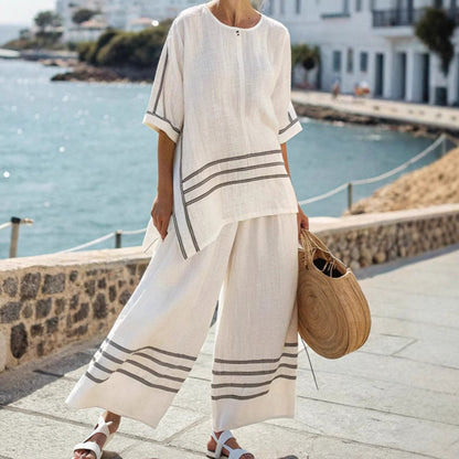 EVALINA – TIMELESS STRIPE SET