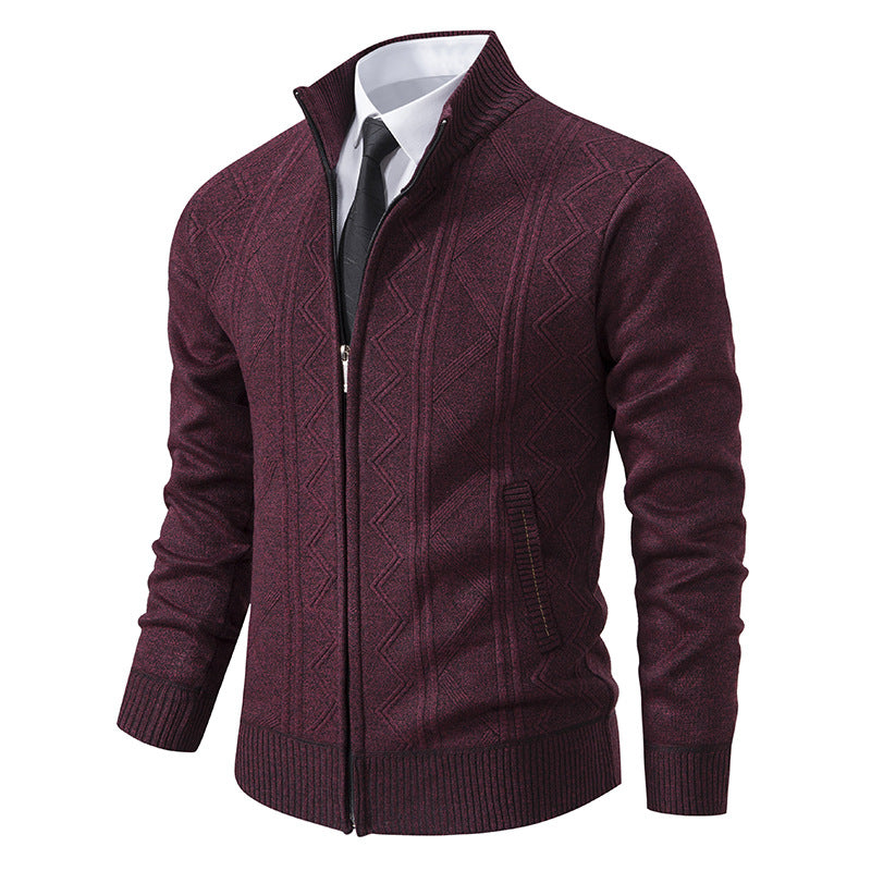 Ravix – Men’s Zip Front Sweater