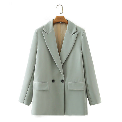 Valerique – Women’s Double Breasted Blazer