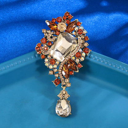 Versatile Brooch Pin Female Color Corsage Brooches