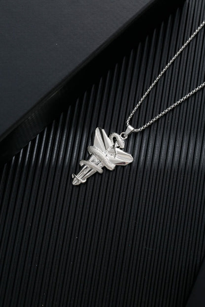 Men's Simple Sweater Chain Couple Accessories Niche Female Titanium Necklaces