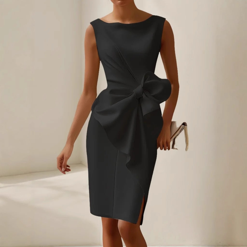 VESLI - Midi Dress with Soft Texture