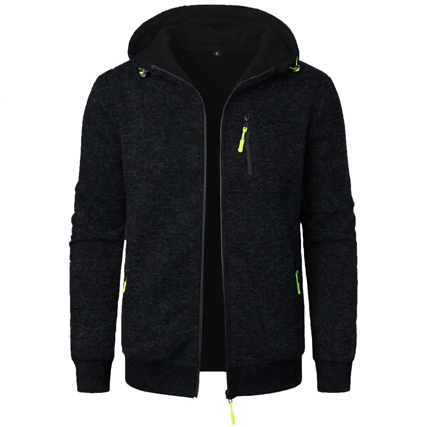 Men’s Patterned Zip Hoodie – Comfortable Breathable Stylish Casual Everyday Layering Wear