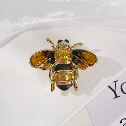 Women's Bee Pearl Brooch Insect High-grade Niche Brooches
