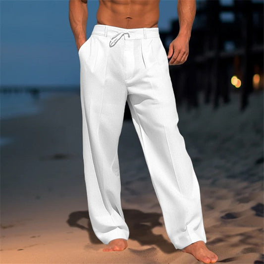 Ethan | Men’s Spring Drawstring Relaxed Pants