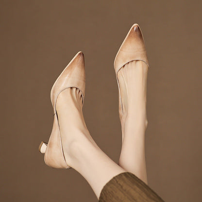 Sofía™ | Tacones de piel elegantes