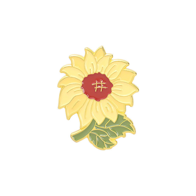 Lily Series Style Brooch Chest Paint Brooches
