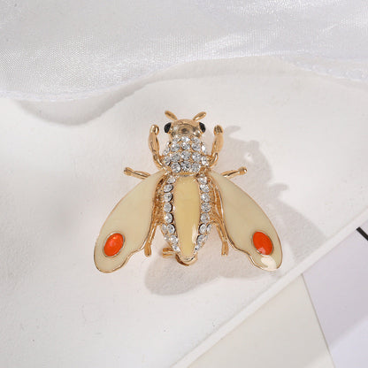 Women's Bee Pearl Brooch Insect High-grade Niche Brooches