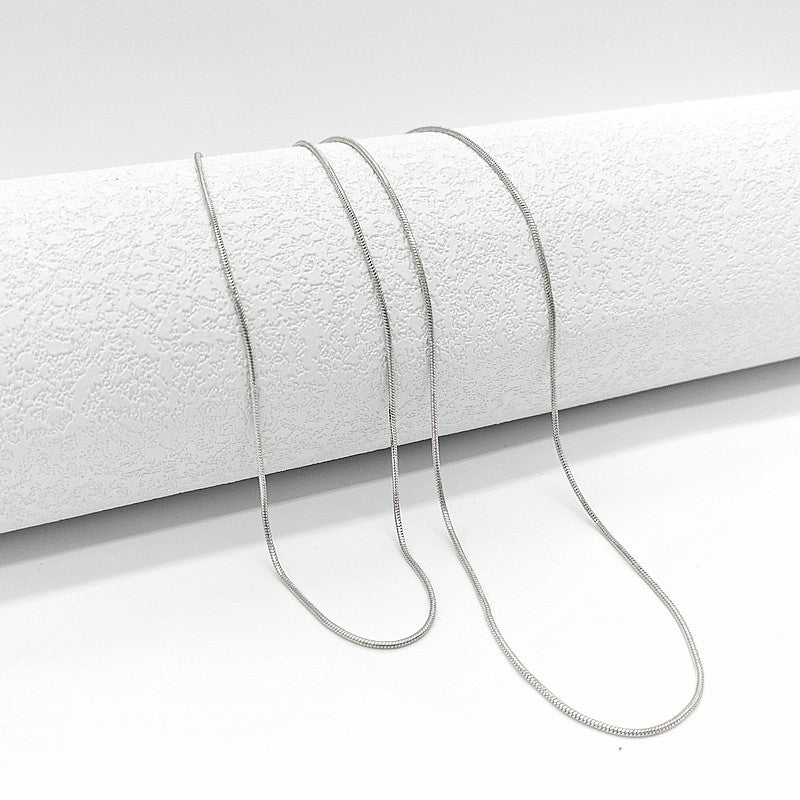Chain Soft Snake Bone Double Layer Necklaces