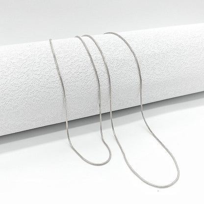 Chain Soft Snake Bone Double Layer Necklaces