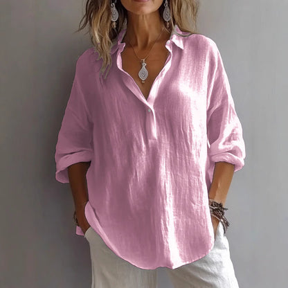 Lovise - Avslappa Eleganse Bluse